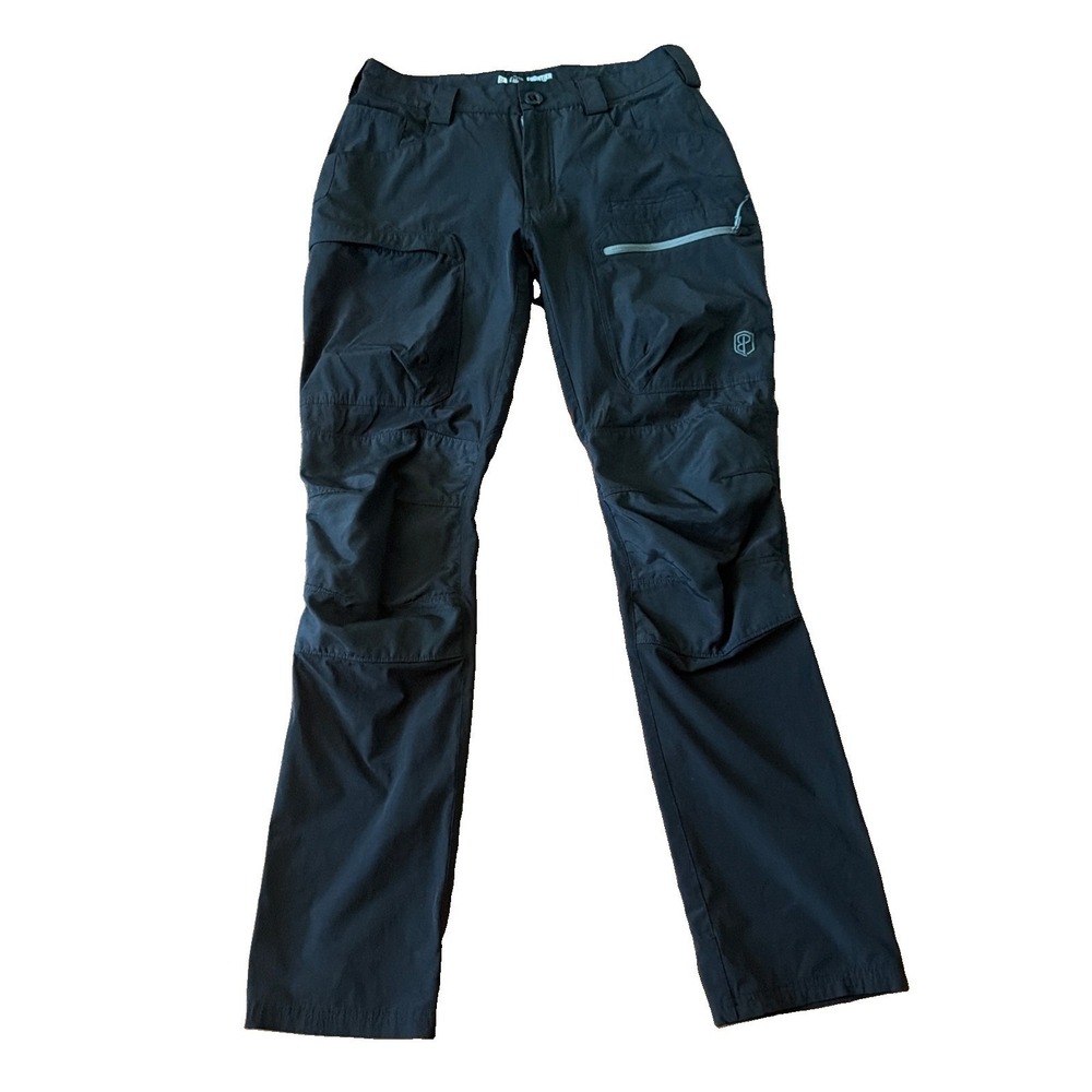 Born Primitive Frontier Pants Mens 32x33 Black  Lightweight 9 Pocket Performance